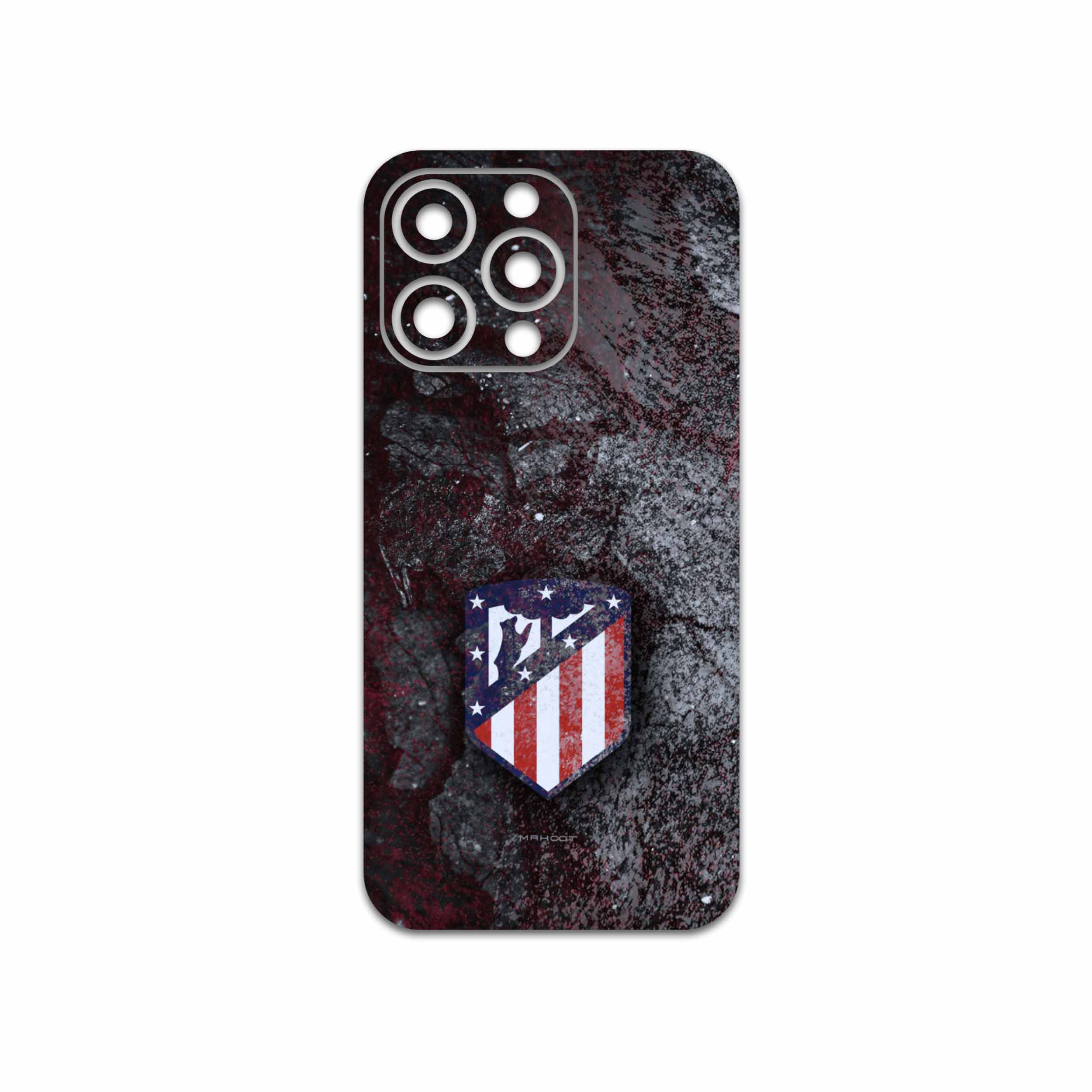 برچسب پوششی ماهوت مدل Atletico-de-Madrid مناسب برای گوشی موبایل اپل iphone 13 Pro