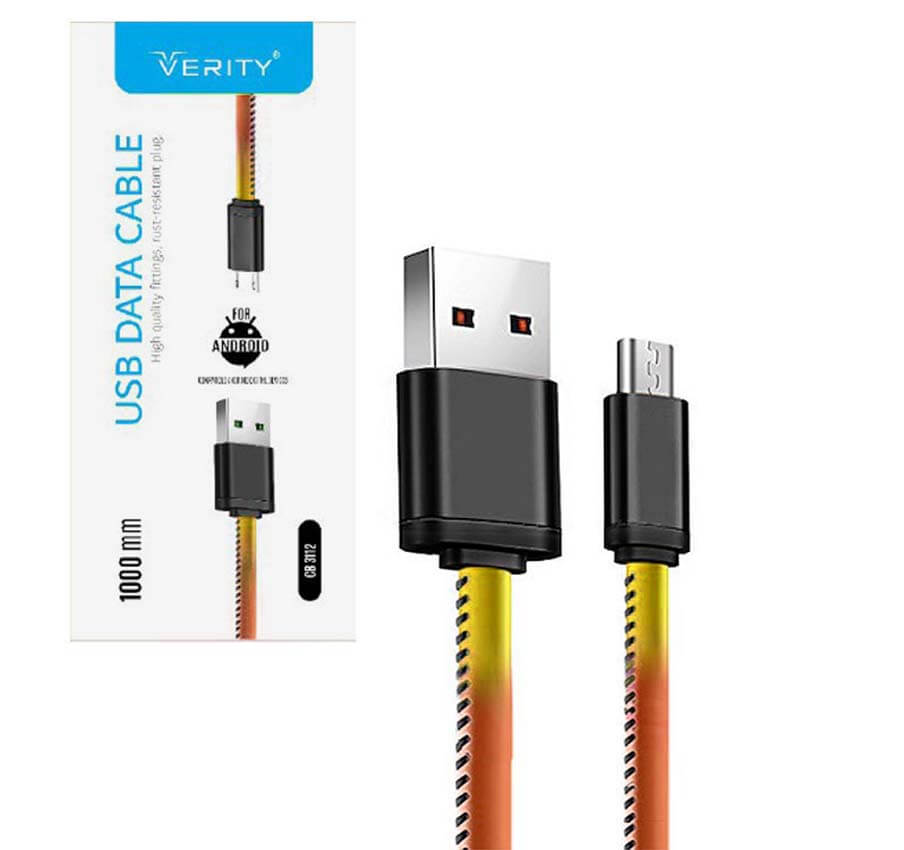 کابل شارژر MICRO USB وریتی مدل CB3112