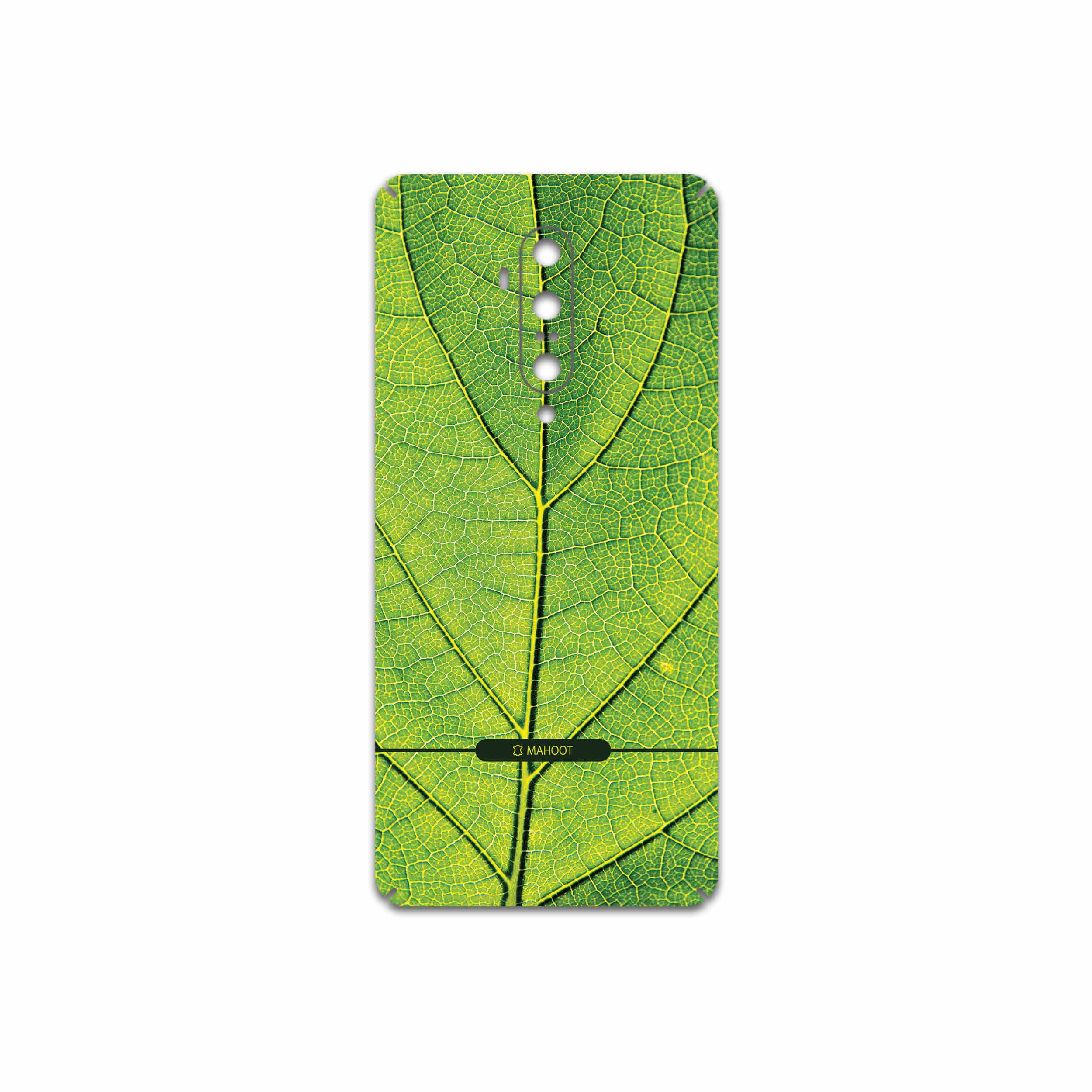 برچسب پوششی ماهوت مدل Leaf-Texture مناسب برای گوشی موبایل وان پلاس 7T Pro
