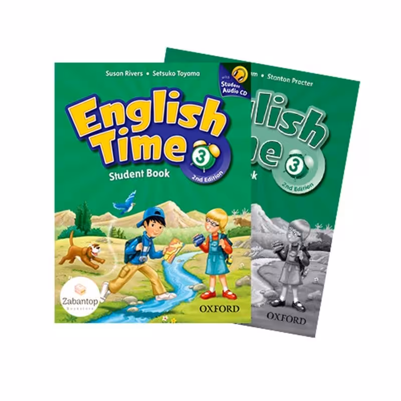 کتاب انگلیش تایم English Time 3 2nd