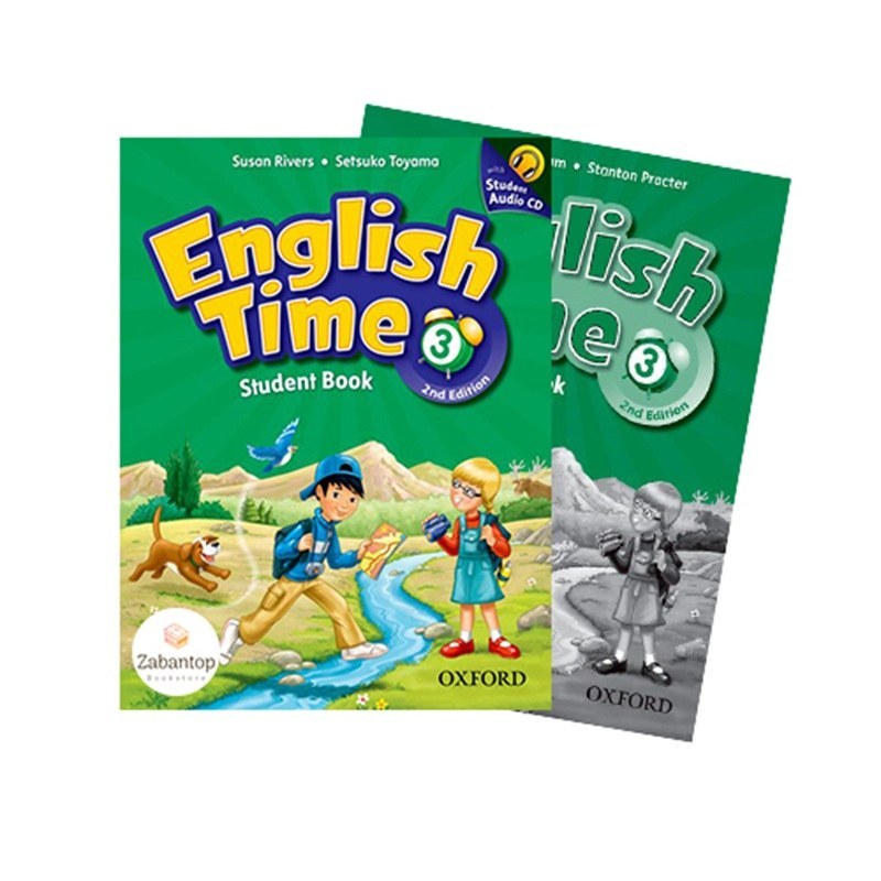 کتاب انگلیش تایم English Time 3 2nd