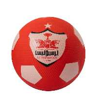 توپ فوتبال لاستیکی سایز 4 پرسپولیس  PERSPOLIS