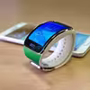 برچسب ماهوت طرح Matte-Green مناسب برای ساعت هوشمند سامسونگ Galaxy Gear S