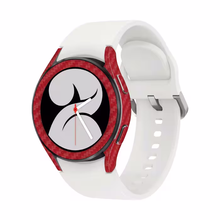 برچسب ماهوت طرح Red Fiber مناسب برای ساعت هوشمند سامسونگ Watch4 40mm