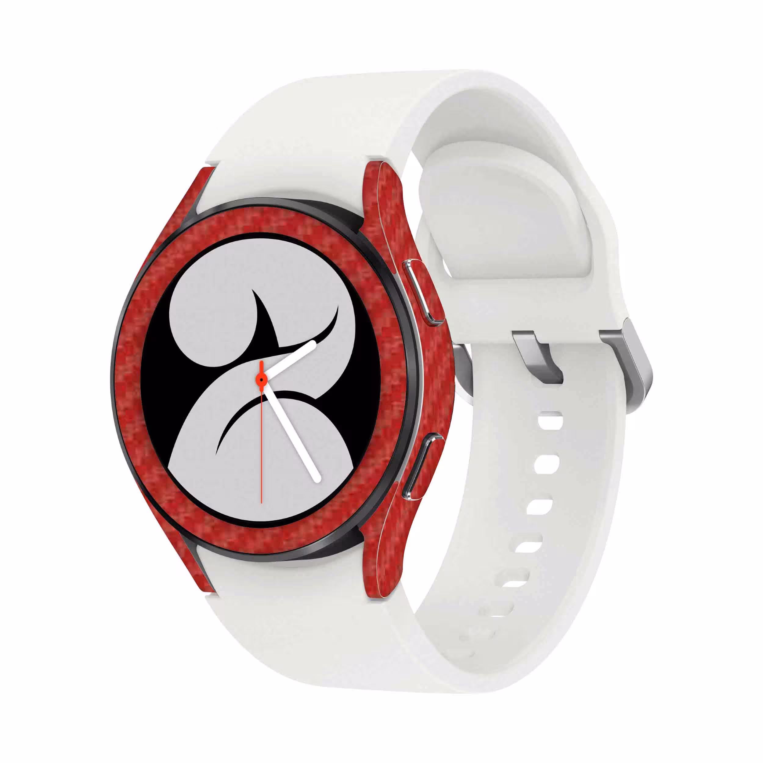 برچسب ماهوت طرح Red Fiber مناسب برای ساعت هوشمند سامسونگ Watch4 40mm