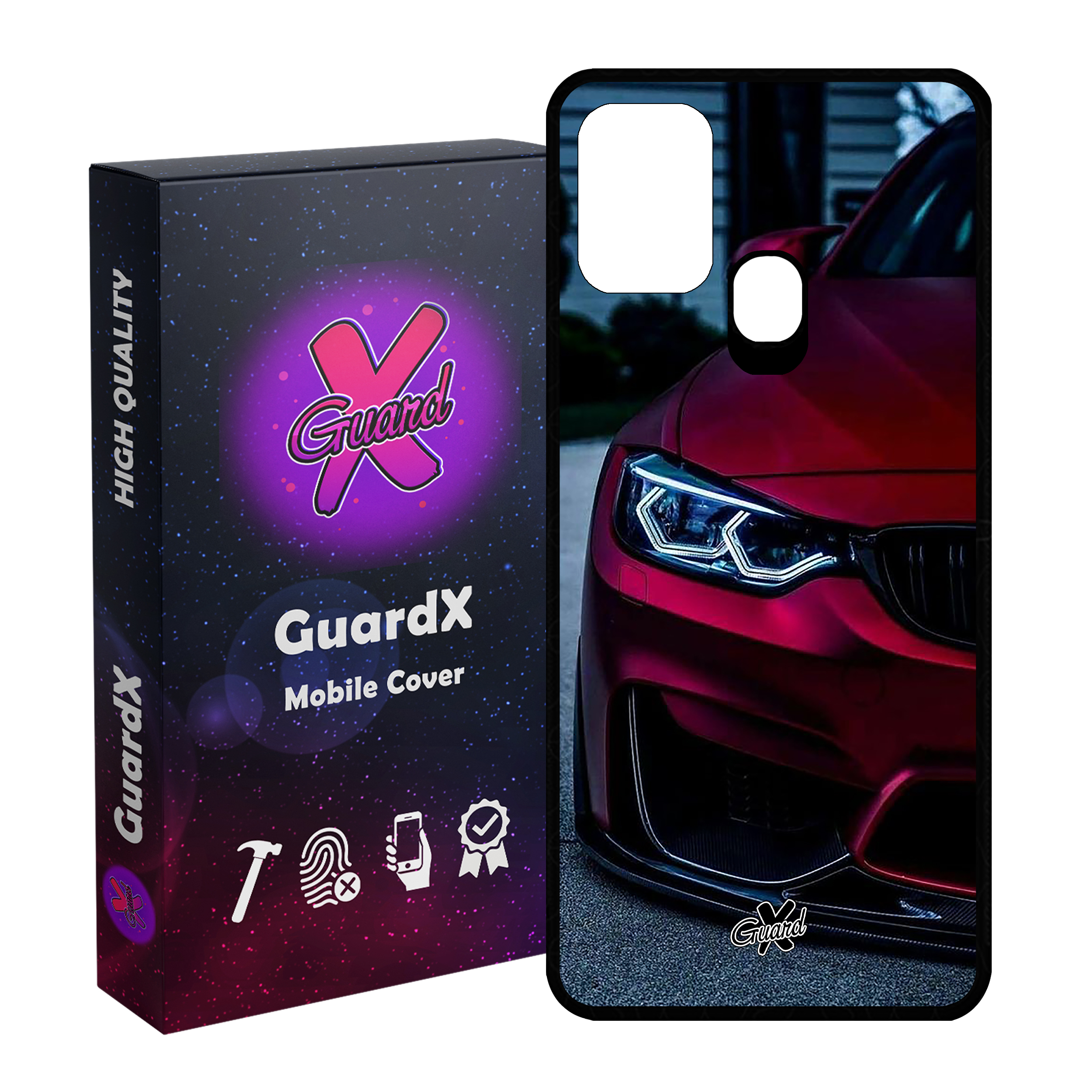 کاور گارد ایکس طرح BMW مدل Glass10298 مناسب برای گوشی موبایل سامسونگ Galaxy M31 / M31 Prime / F41