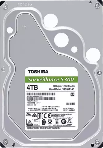 هارد اینترنال 4ترابایت Toshiba مدل Surveillance S300