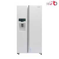 یخچال فریزر ساید بای ساید سفید اسنوا 32 فوت مدل هایپر S2Di-M210