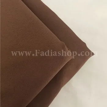 لایی چسب حریر 150 قهوه ای متری