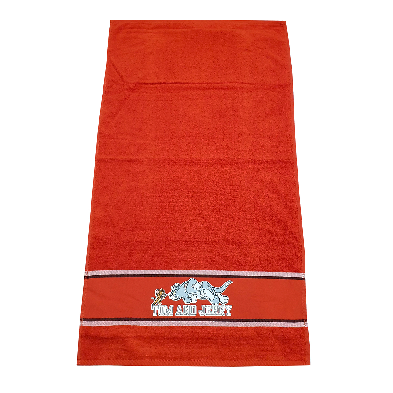 حوله دستی ازدیلک طرح Tom and jerry 01 سایز 90×50 سانتیمتر