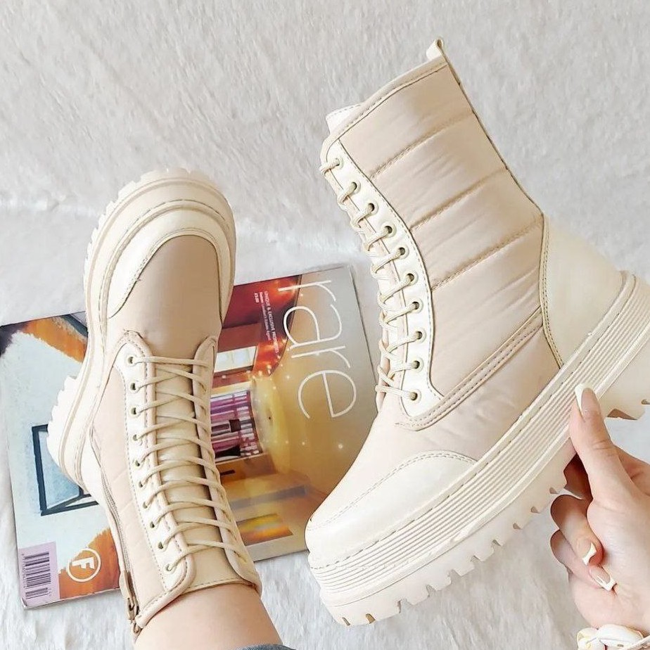 نیم بوت کاپشنی بغل زیپ کیفیت بالا