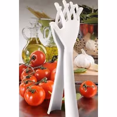 چنگال سالادخوری طرح دست مجموعه 2 عددی 