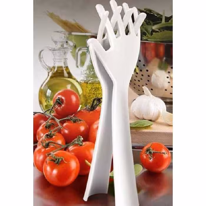 چنگال سالادخوری طرح دست مجموعه 2 عددی 