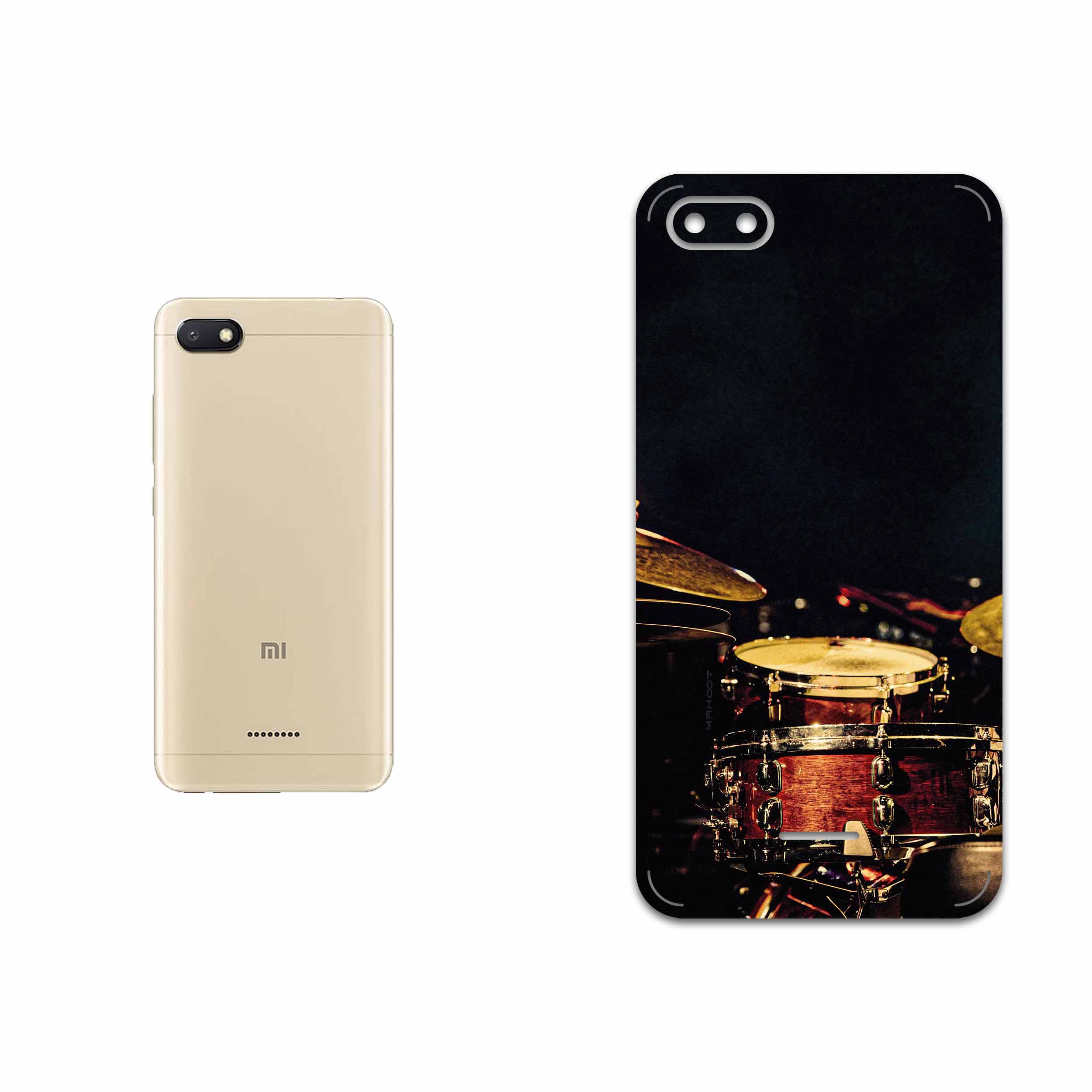 برچسب پوششی ماهوت مدل Drum Kit مناسب برای گوشی موبایل شیائومی Redmi 6A