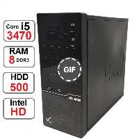 کامپیوتر core i5 3470 رم 8 گیگ و هارد500
