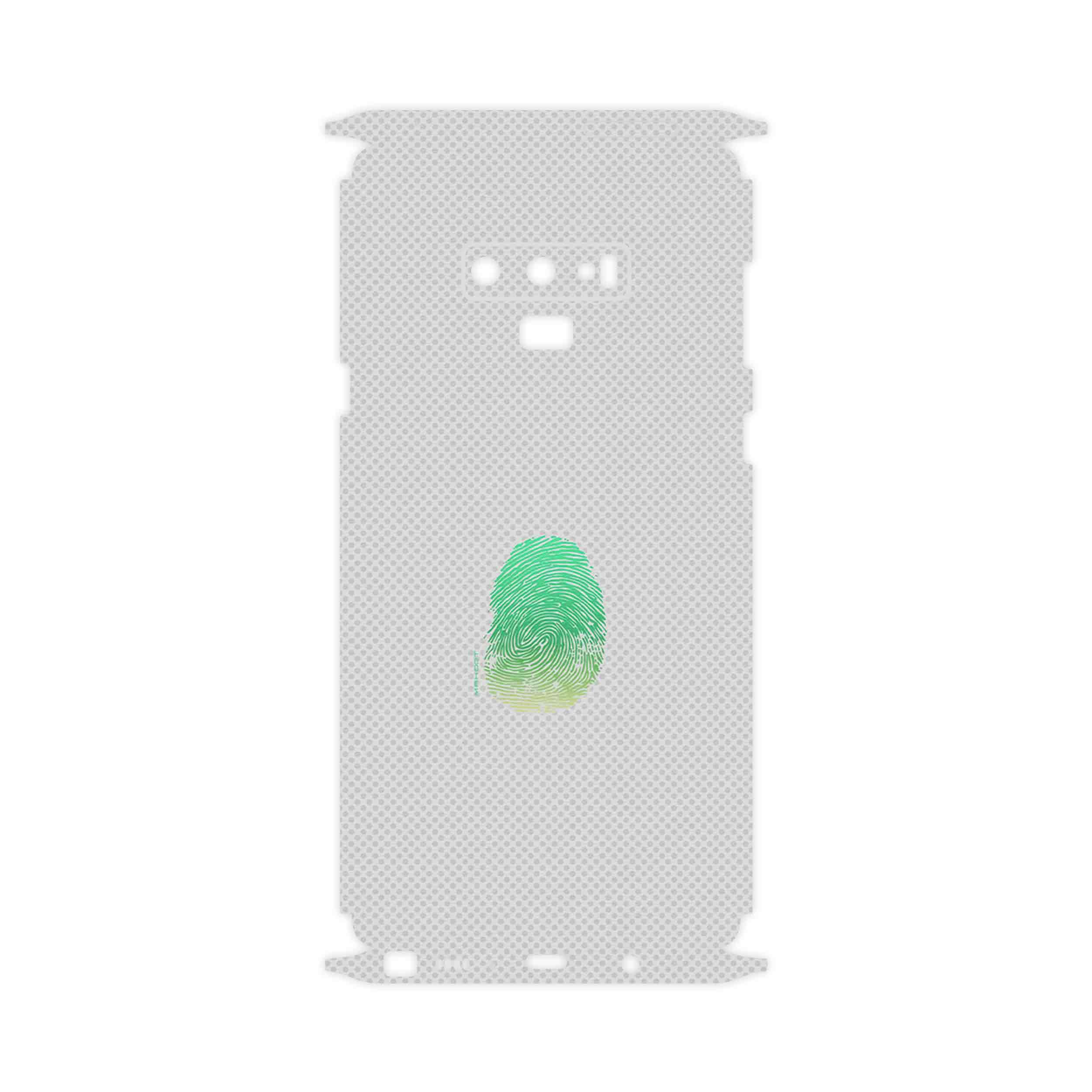 برچسب پوششی ماهوت مدل Minimal Fingerprint-FullSkin مناسب برای گوشی موبایل سامسونگ Galaxy Note 9