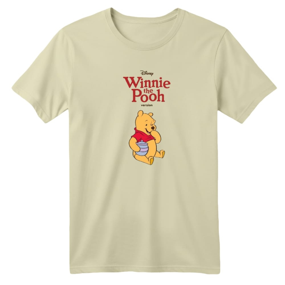 تی شرت آستین کوتاه بچگانه مدل پو کد 68 رنگ کرم