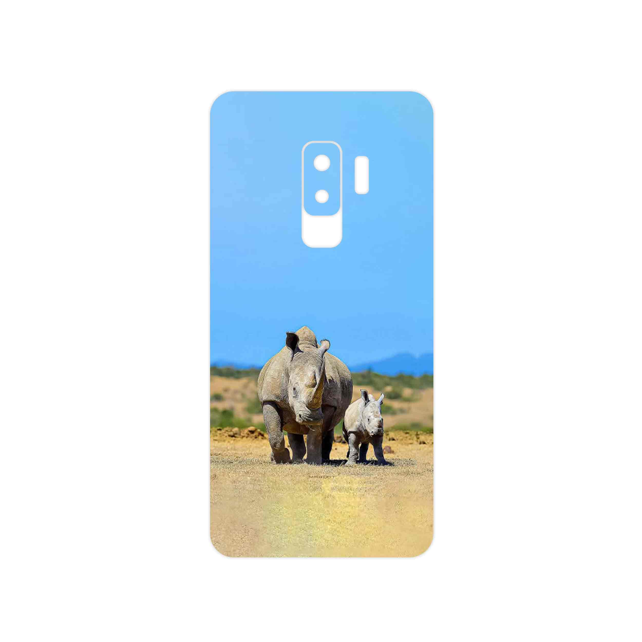 برچسب پوششی ماهوت مدل Rhino مناسب برای گوشی موبایل سامسونگ Galaxy S9 Plus