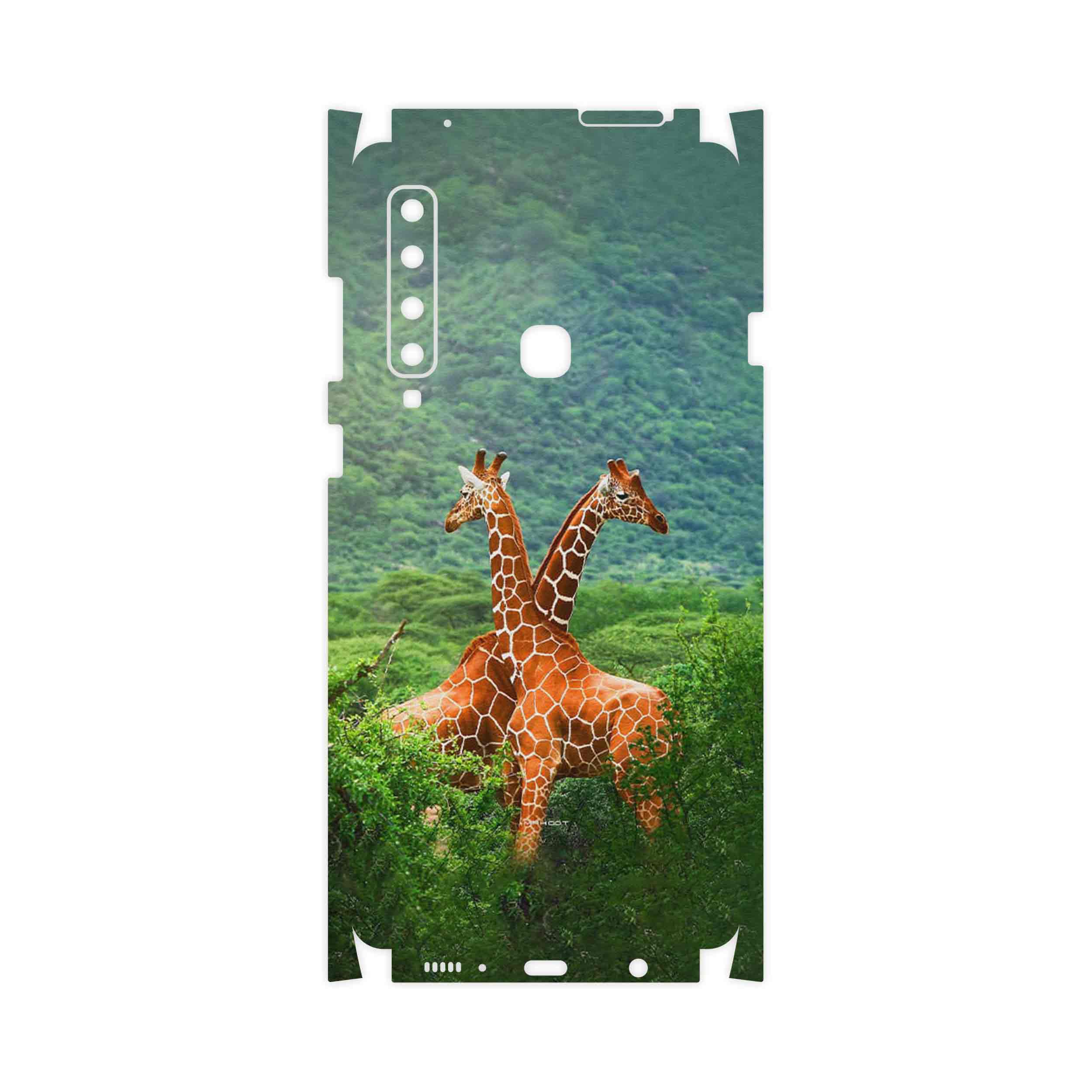 برچسب پوششی ماهوت مدل Giraffe-FullSkin مناسب برای گوشی موبایل سامسونگ Galaxy A9 2018