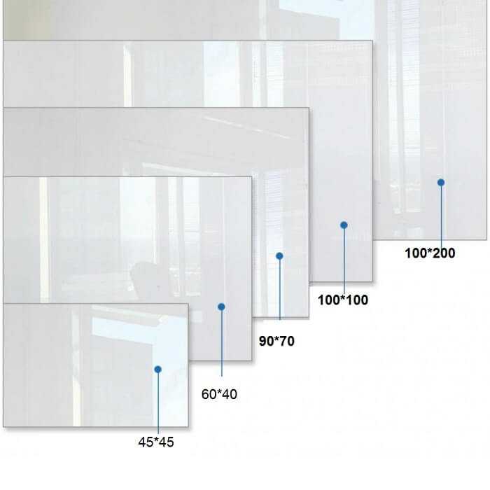 تخته وایت برد شیشه ای پارسیان سایز 80×120