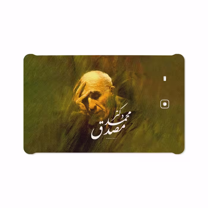 برچسب پوششی ماهوت مدل Dr-Mosadeq مناسب برای تبلت سامسونگ Galaxy Tab E 9.6 2015 T561
