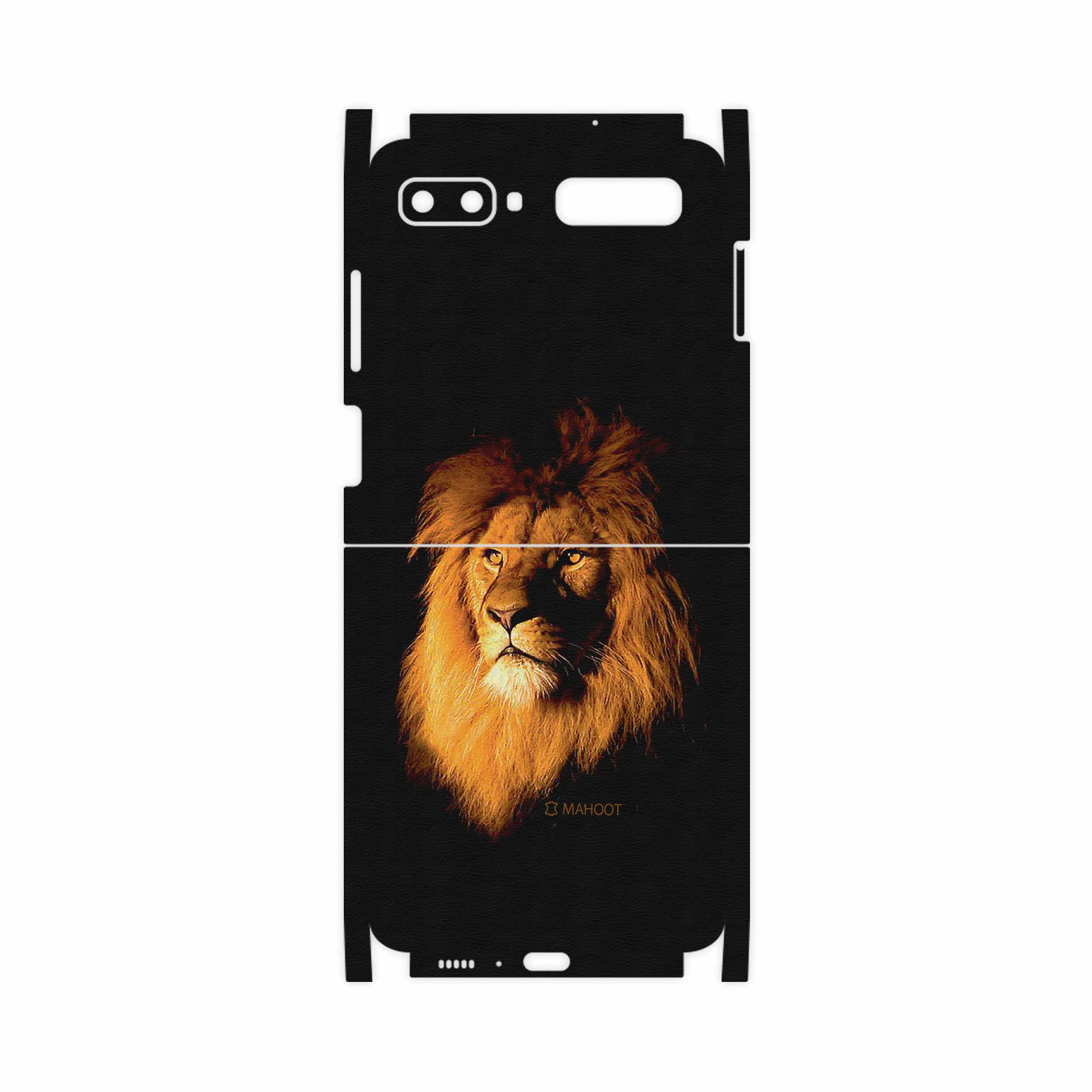 برچسب پوششی ماهوت مدل Lion-FullSkin مناسب برای گوشی موبایل سامسونگ Galaxy Z Flip
