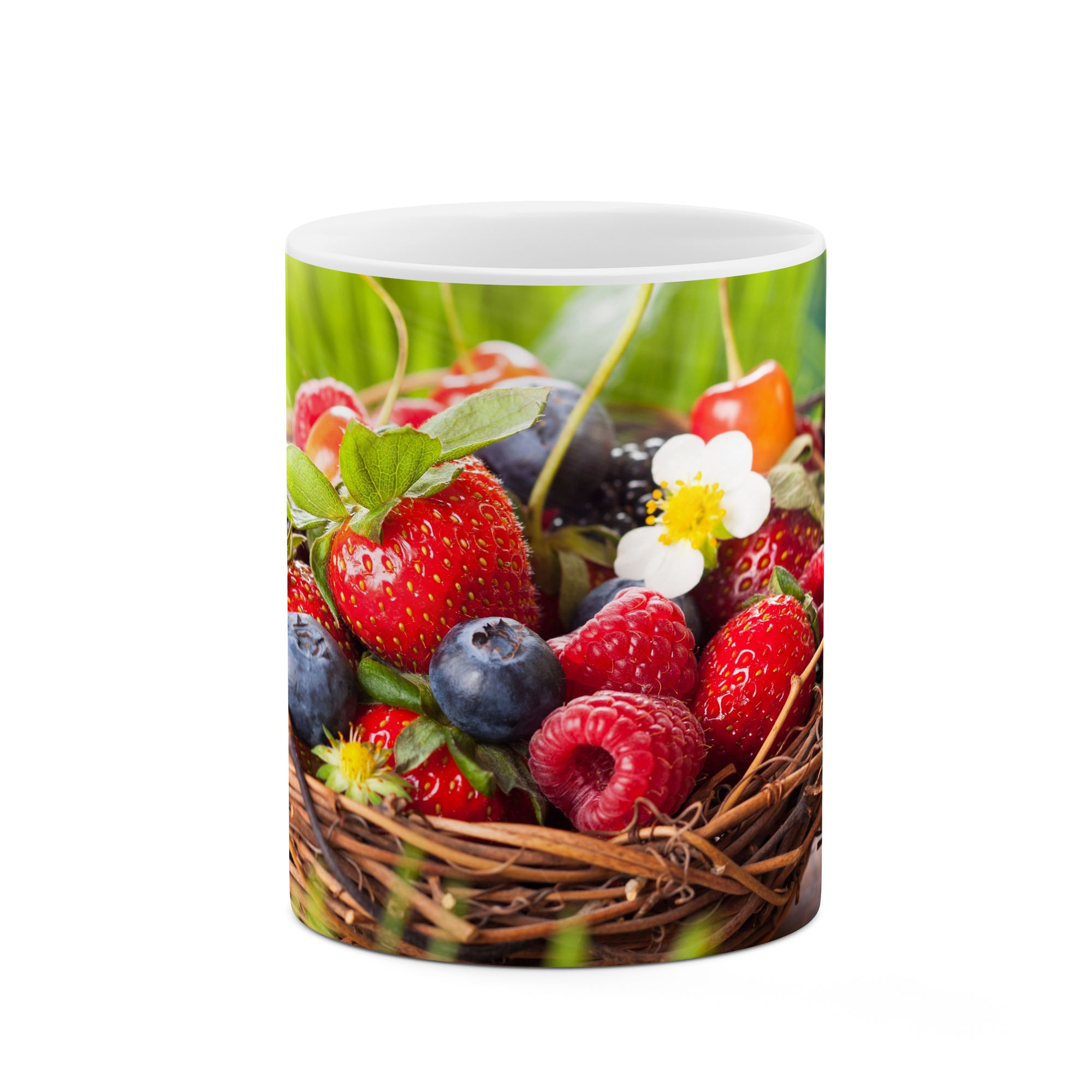 ماگ طرح توت فرنگی مدل mgp11144