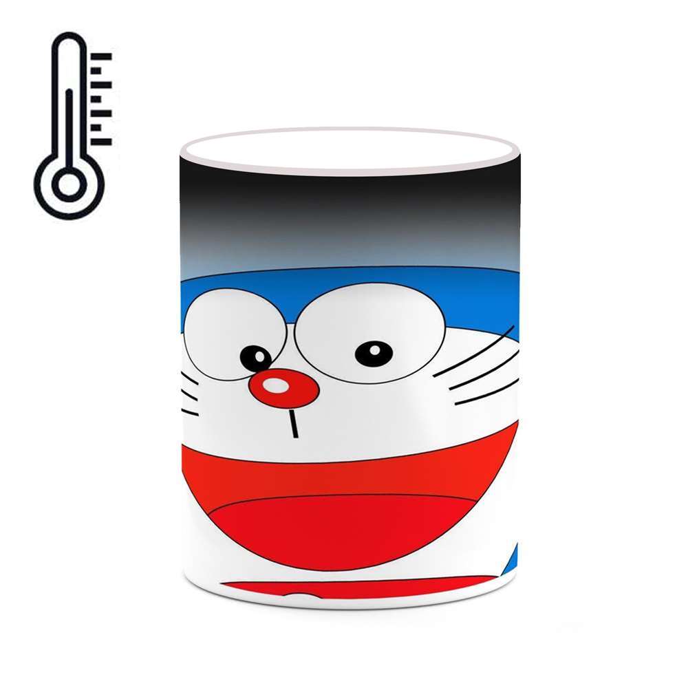 ماگ حرارتی کاکتی طرح کارتون Doraemon مدل mgh22539