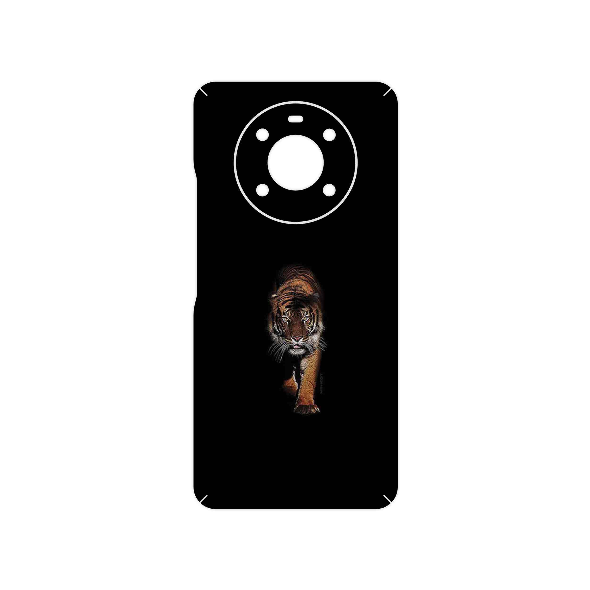 برچسب پوششی ماهوت مدل Wild_Tiger مناسب برای گوشی موبایل آنر X9 4G