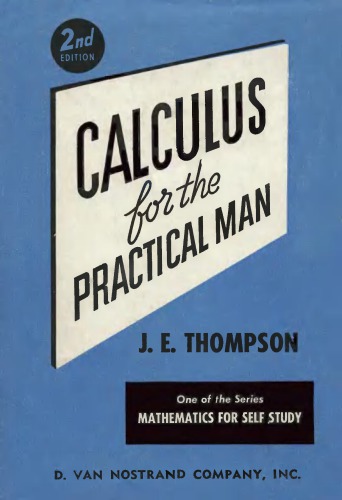 خرید و دانلود نسخه کامل کتاب Calculus for the Practical Man