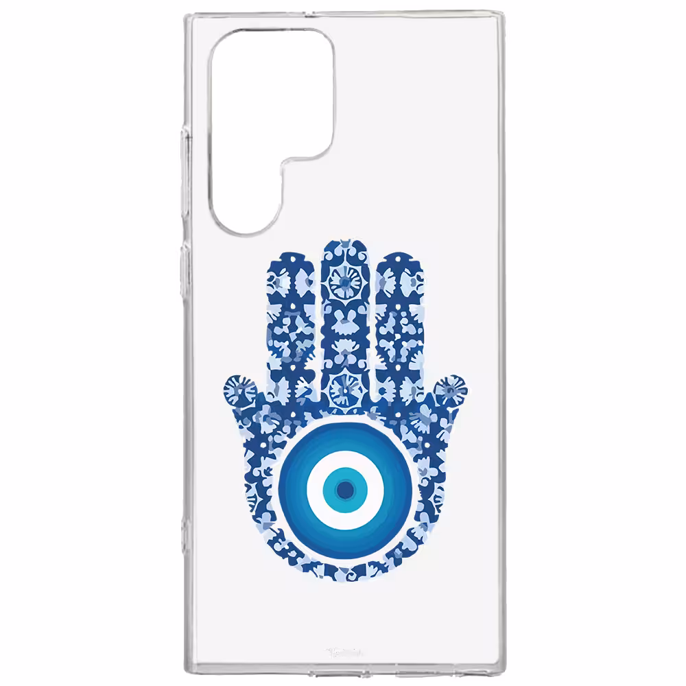 کاور طرح Evil Eye مناسب برای گوشی موبایل سامسونگ Galaxy S22 Ultra