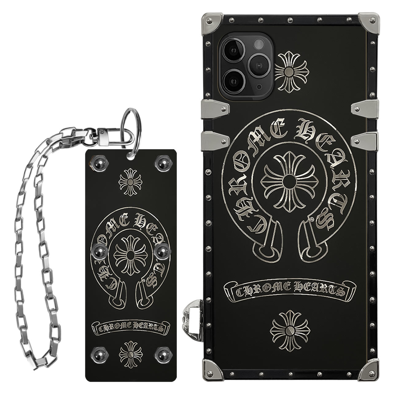 کاور مدل صندوقی کد 009 مناسب برای گوشی موبایل اپل iPhone 11 Pro به همراه آویز