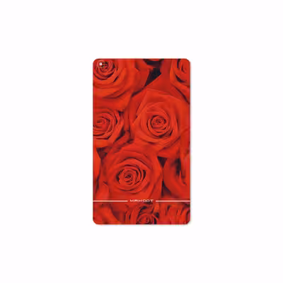 برچسب پوششی ماهوت مدل Red-Flower مناسب برای تبلت سامسونگ Galaxy Tab A 8.0 2019 T295