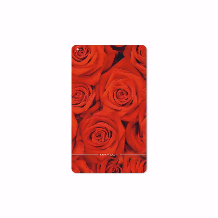 برچسب پوششی ماهوت مدل Red-Flower مناسب برای تبلت سامسونگ Galaxy Tab A 8.0 2019 T295