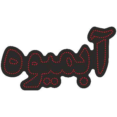 تابلو ال ای دی آیاز طرح آبمیوه کد 302