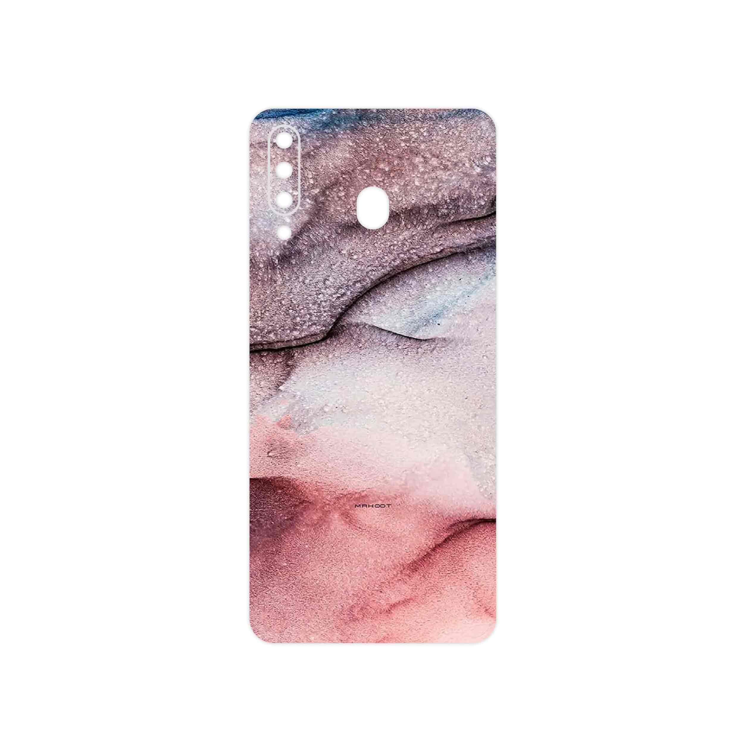 برچسب پوششی ماهوت مدل Smoky pink marble مناسب برای گوشی موبایل سامسونگ Galaxy M30