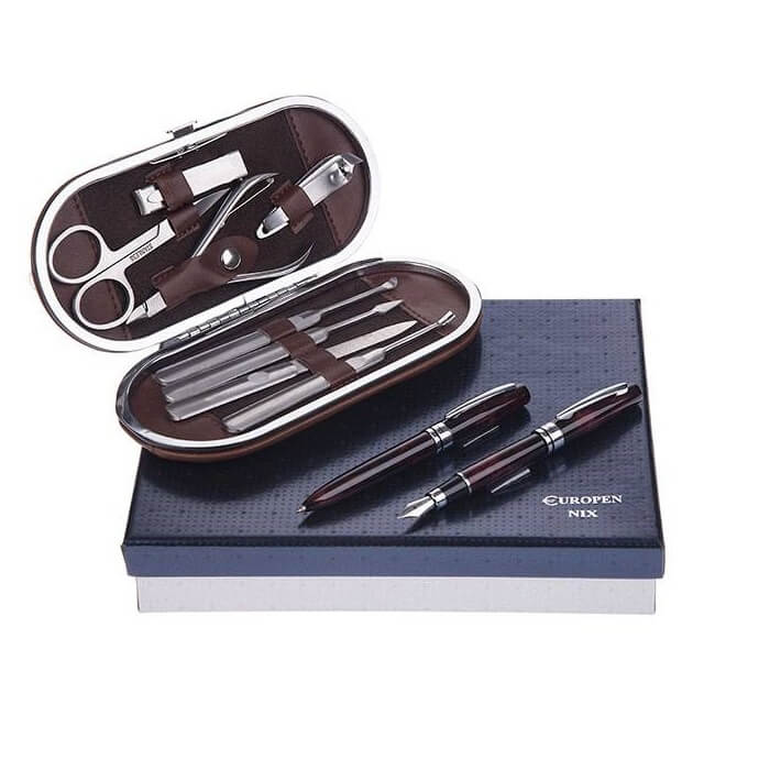 ست خودکار و خودنویس یوروپن مدل Nix به همراه ست مانیکور