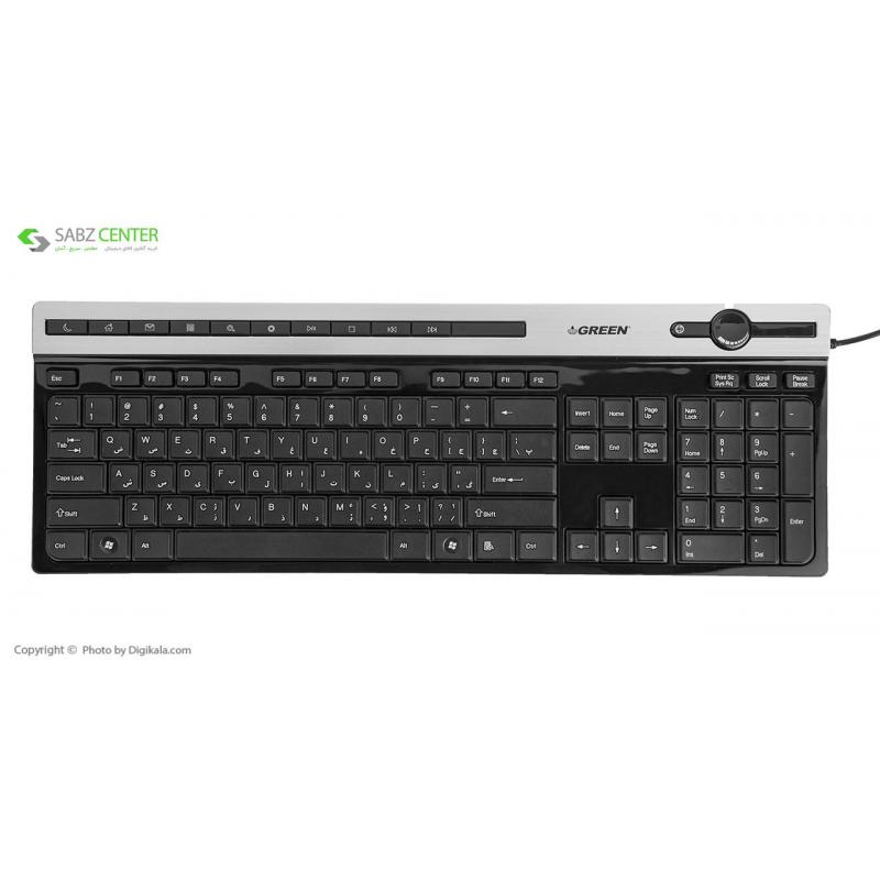 کیبورد گرین مدل GK-503 با حروف فارسی