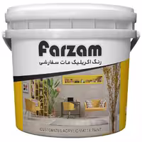 رنگ آکریلیک فرزام کد 540 حجم 5 لیتر