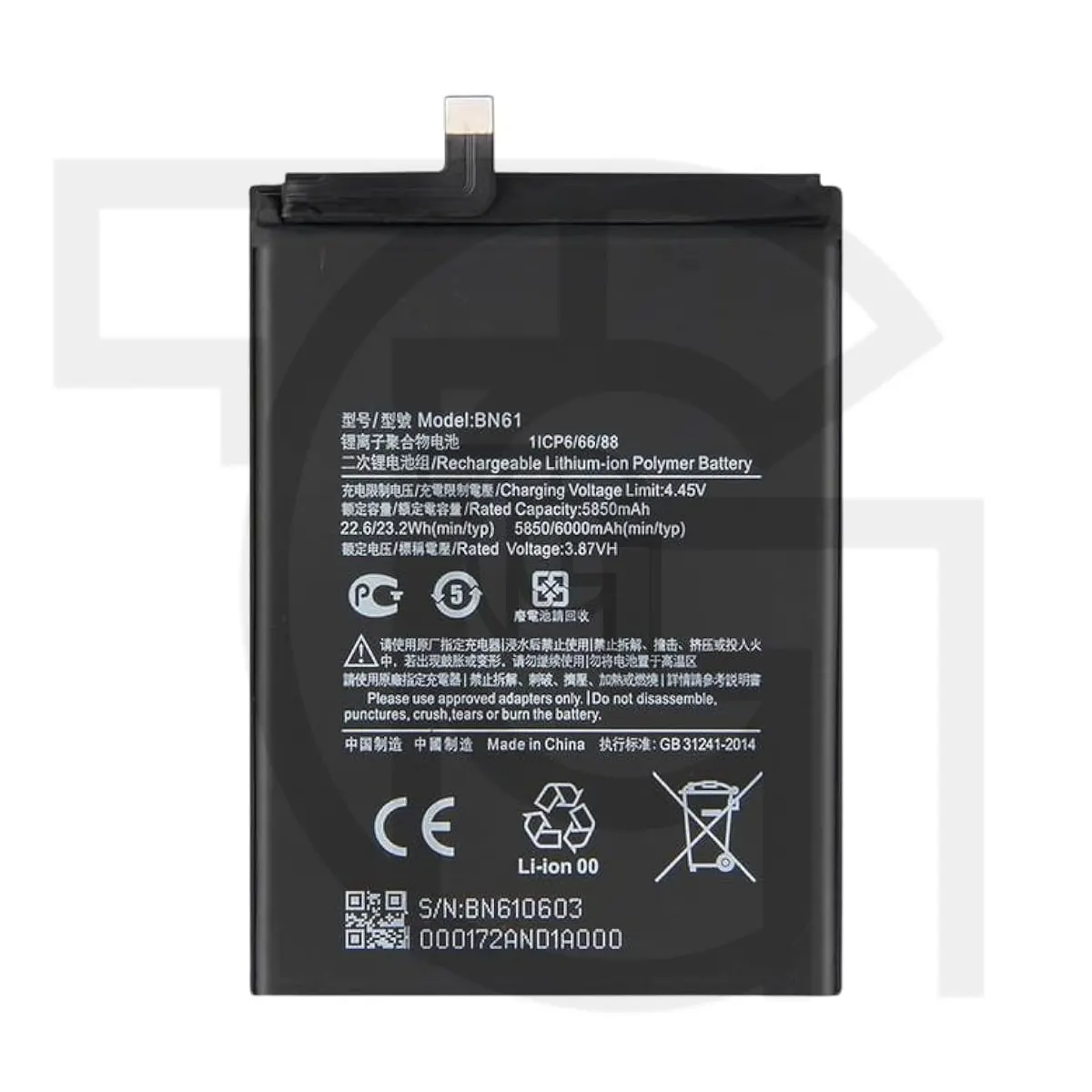باتری شیائومی‌پوکو Battery Xiaomi Poco MZB07Z3IN