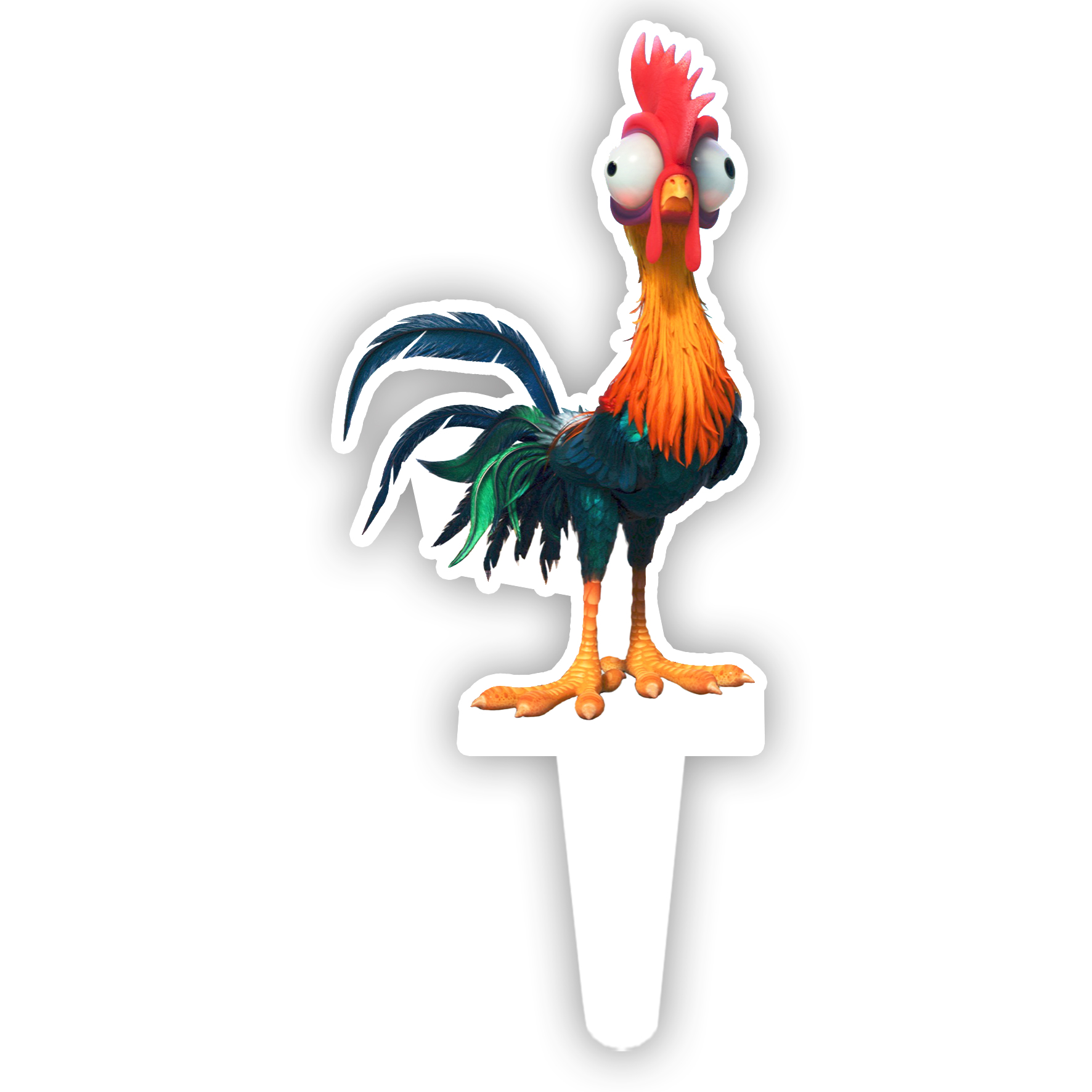 تاپر کیک طرح خروس کد R125