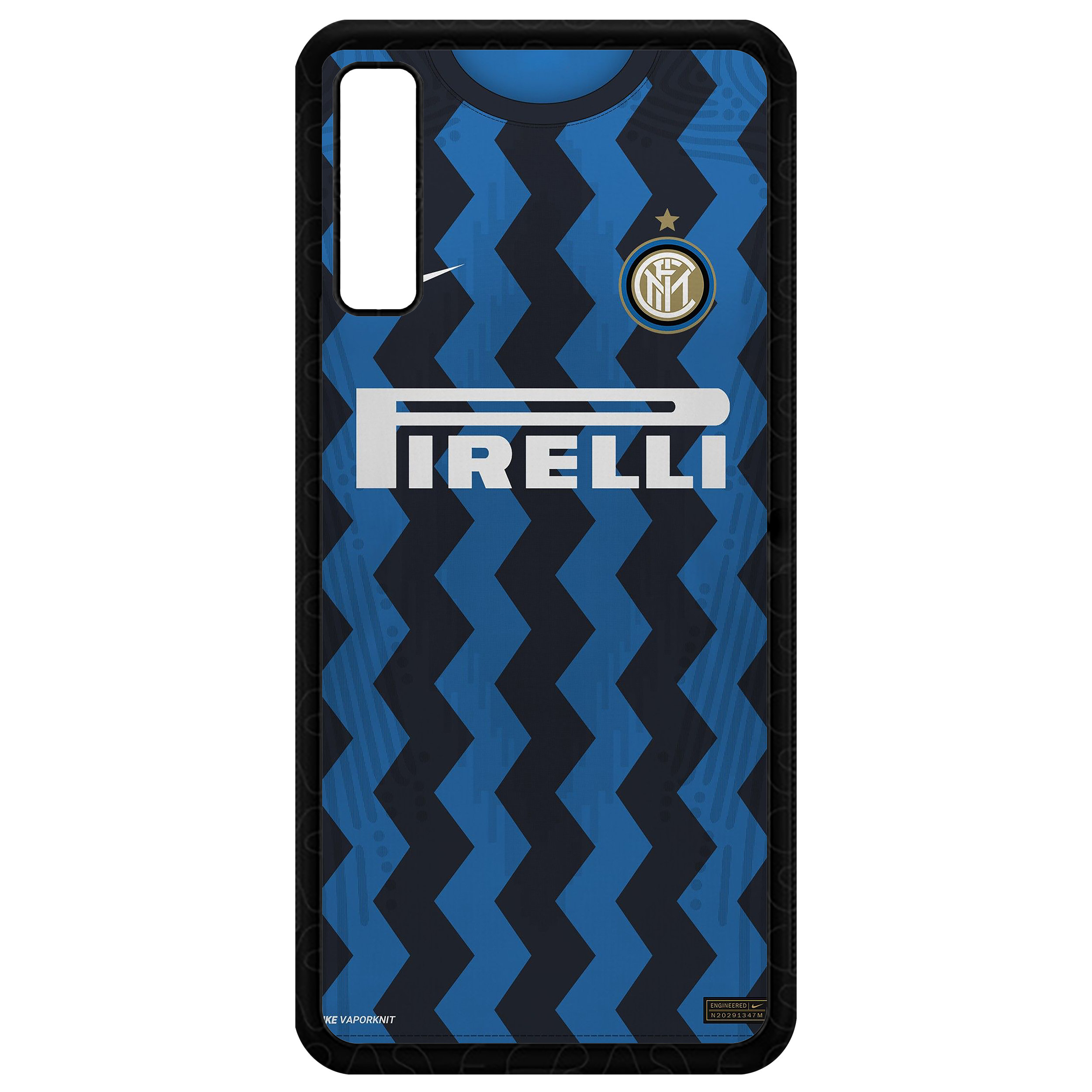 کاور طرح اینتر میلان مدل CHL50236 مناسب برای گوشی موبایل سامسونگ Galaxy A30s / A50 / A50s