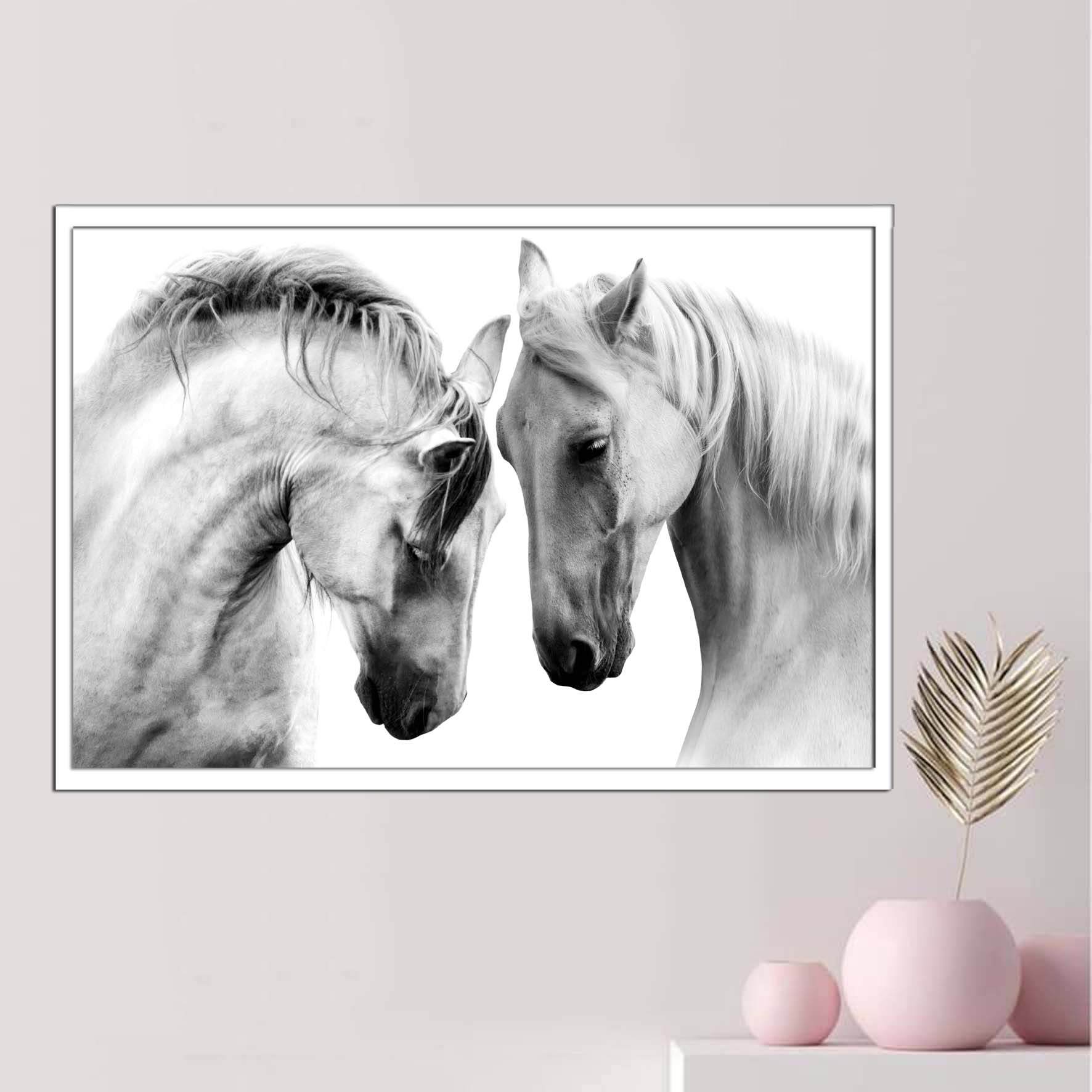 تابلو مدل دکوراتیو طرح اسب کد 2871 