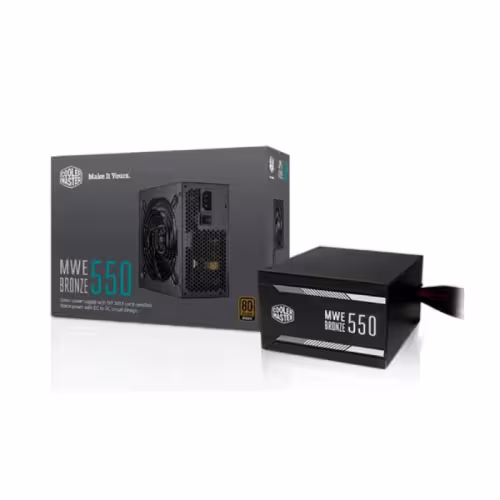 پاور کولر مستر 550 وات مدل MWE Bronze 550w (آکبند-گارانتی آواژنگ)