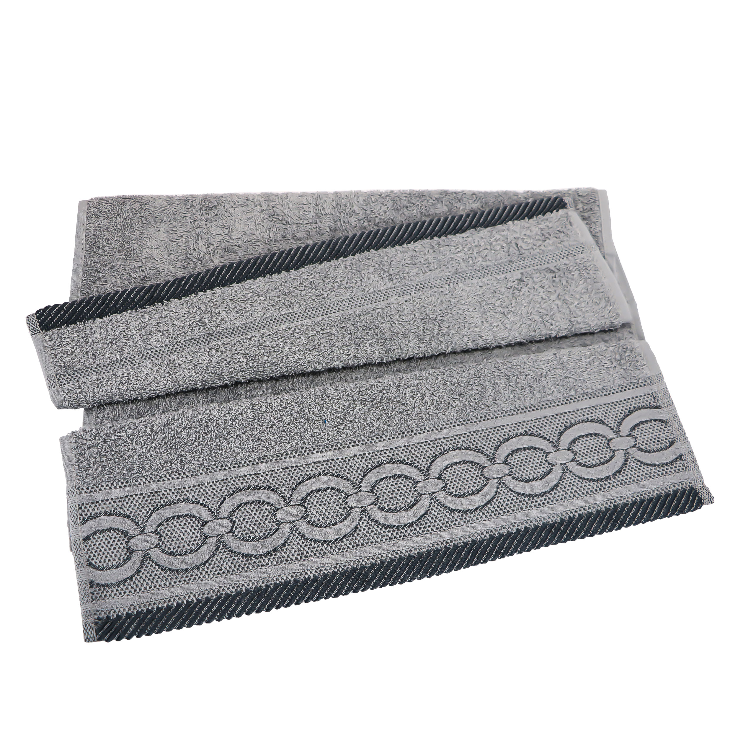 حوله دستی بهبافت آذر مدل چاین سایز 40x80 سانتی متر