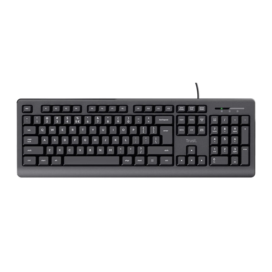 کیبورد باسیم تراست مدل Tk150 Silent