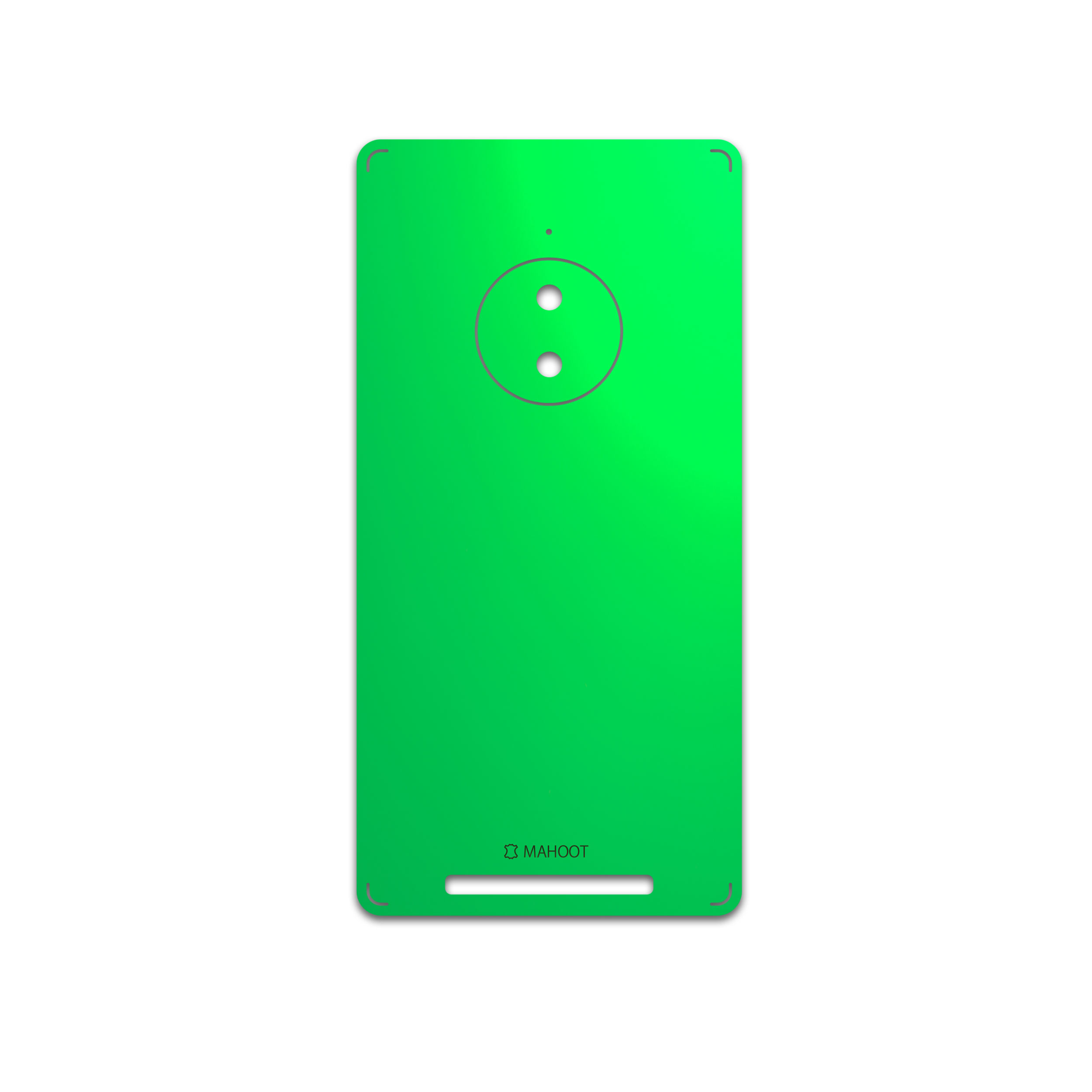 برچسب پوششی ماهوت مدل Matte-Green مناسب برای گوشی موبایل نوکیا Lumia 830