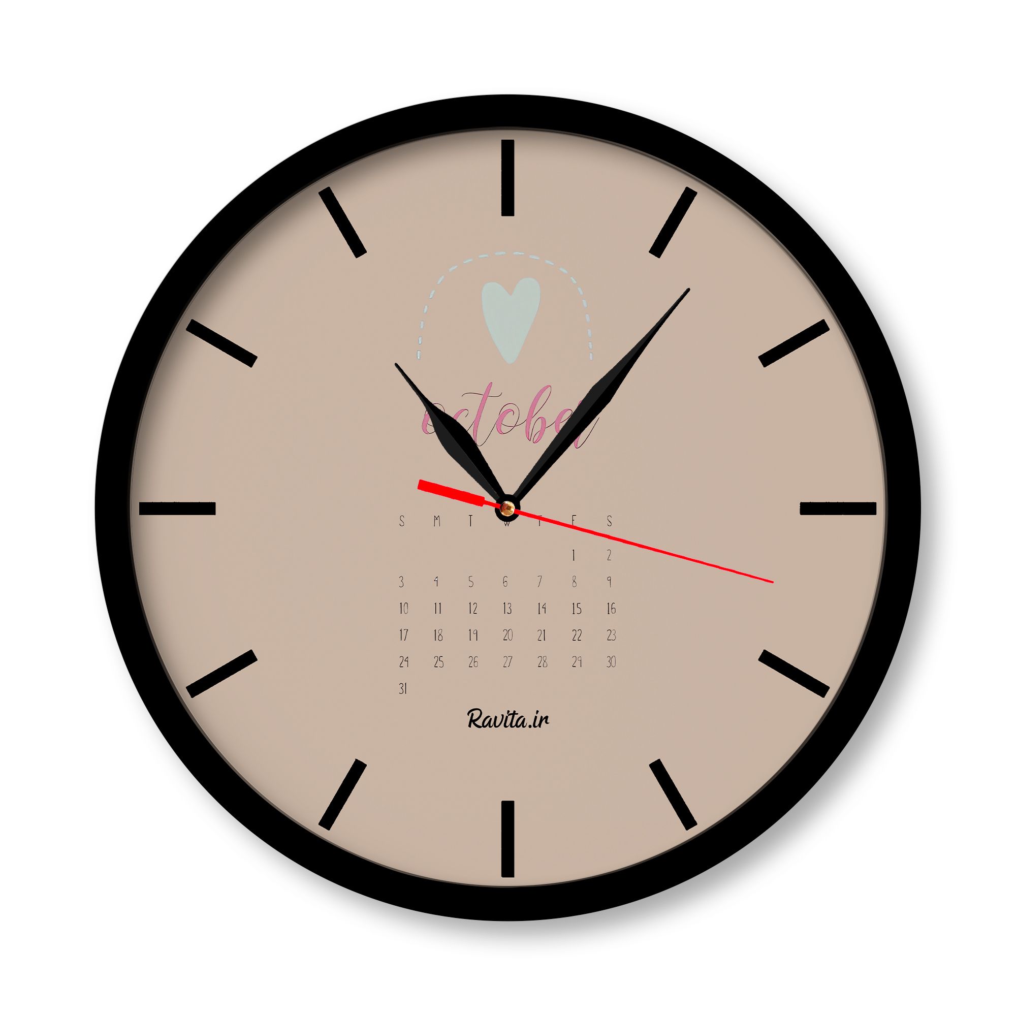 ساعت‌های دیواری راویتا طرح 2968