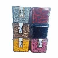 رنگ تزئین شمع کد 6T بسته 6 عددی