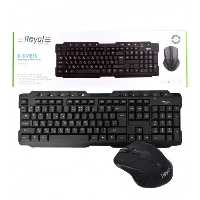 کیبورد و ماوس با سیم رویال مدل KM-815